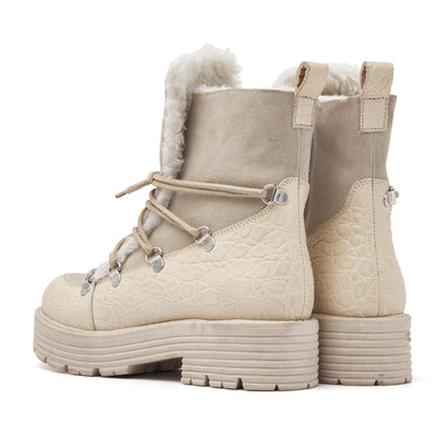 Dames Boots 85.349 Cream