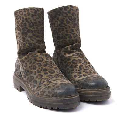 Damen Boots 85.415 Leopard