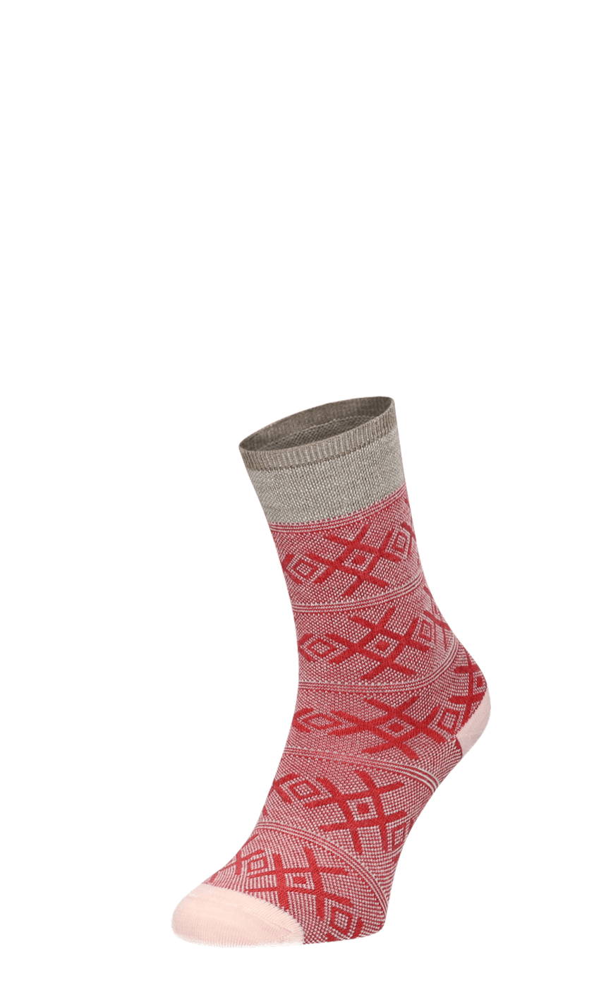 Cabin Therapy Damensocken Red Rock