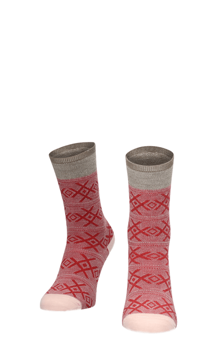 Cabin Therapy Damensocken Red Rock