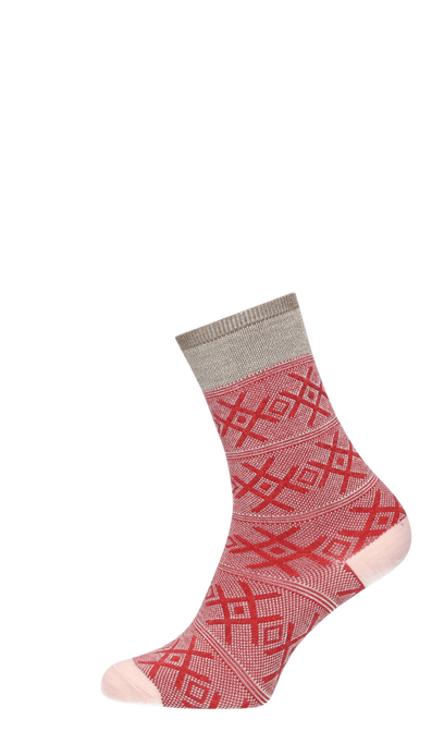 Cabin Therapy Damensocken Red Rock