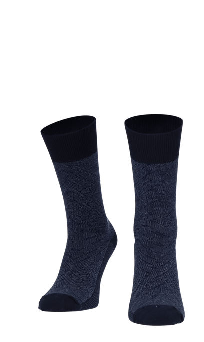 Fiber Optics Herrensocken Navy