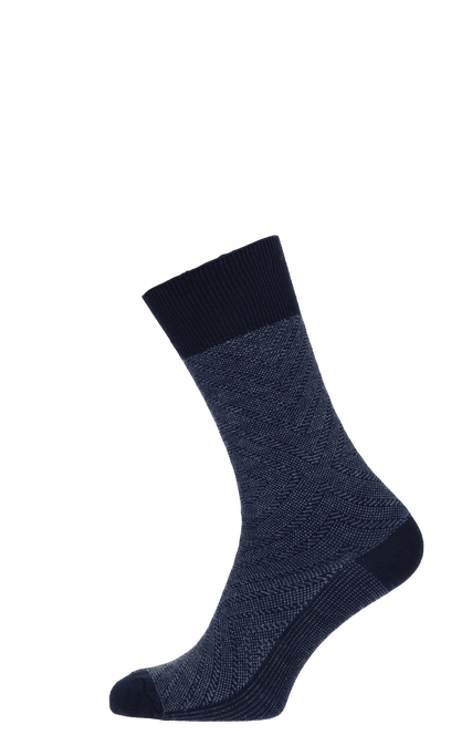 Fiber Optics Herrensocken Navy
