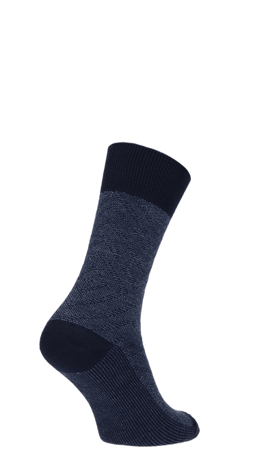 Fiber Optics Herrensocken Navy