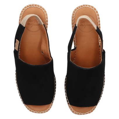Leo-A Damen Espadrilles Negre