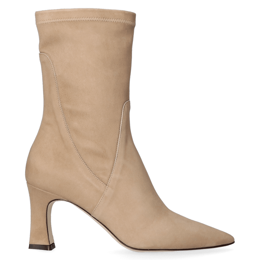 Damen Stiefeletten 12325 Beige 933