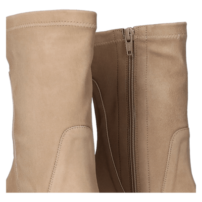 Damen Stiefeletten 12325 Beige 933