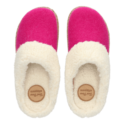 Miri-BF Damen Hausschuhe Fucsia