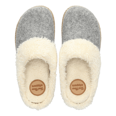 Miri-BF Damen Hausschuhe Gris