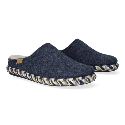Miri-FP Damen Hausschuhe Blau