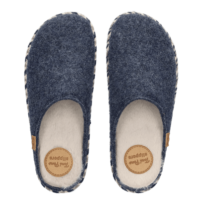 Miri-FP Damen Hausschuhe Blau