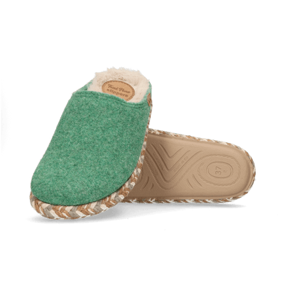 Miri-FP Damen Hausschuhe Menta