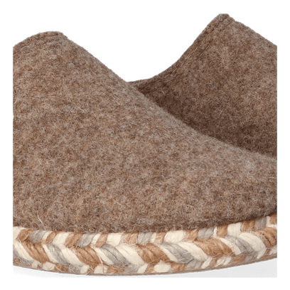 Miri-FP Damen Hausschuhe Taupe