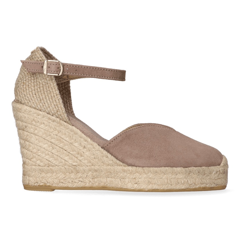 Mirta-A Damen Espadrilles Taupe