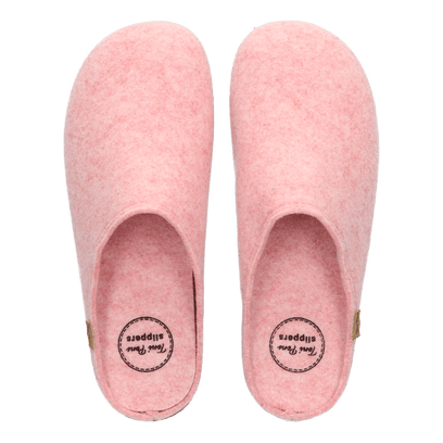Mona-FR Damen Hausschuhe Rosa