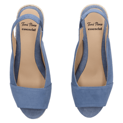 Monza-A Damen Espadrilles Indigo