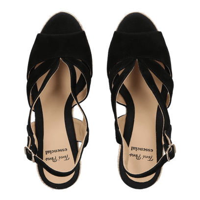 Naomi-A Damen Espadrilles Negre