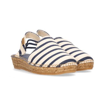 Norma Damen Espadrilles Cru/Mari