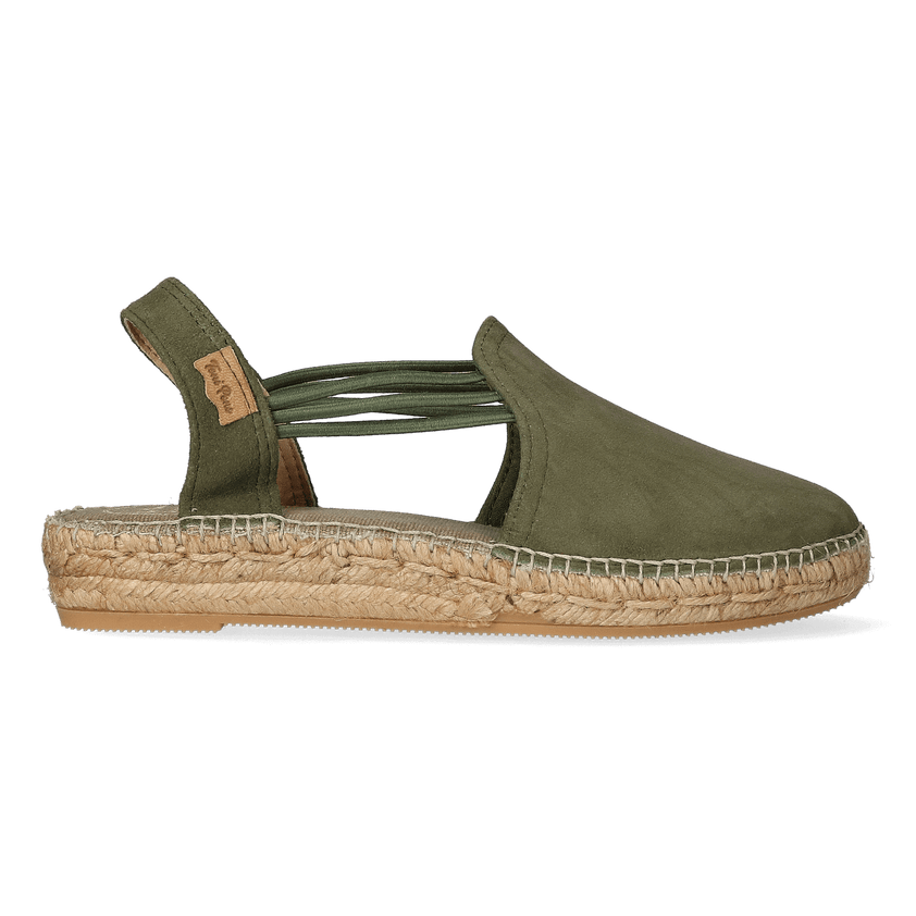 Nuria Damen Espadrilles Caqui