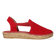 Nuria Damen Espadrilles Vermell