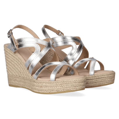 Olimpia Damen Espadrilles Plata