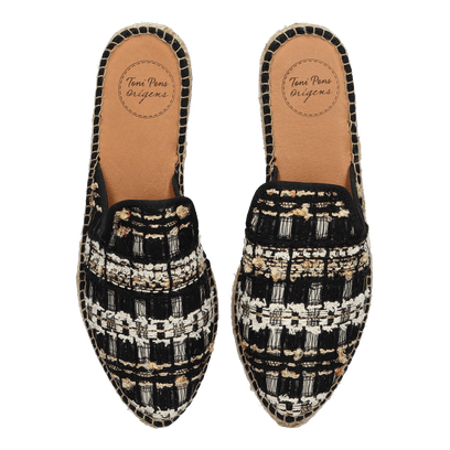 Ona-CC Damen Espadrilles Negre