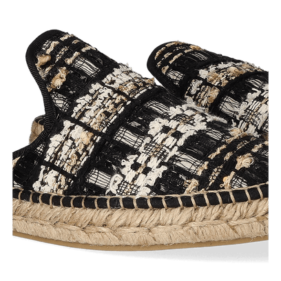 Ona-CC Damen Espadrilles Negre