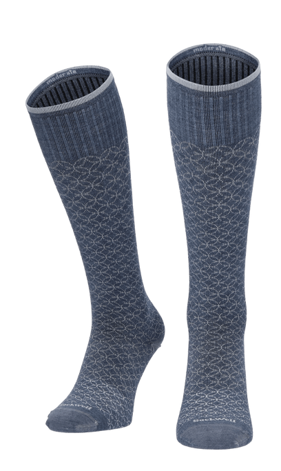 Featherweight Fancy Damen Kompressionsstrümpfe Klasse 1 Denim