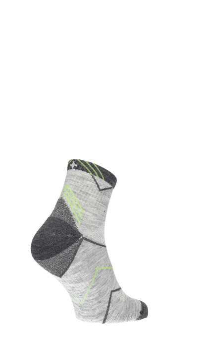 Incline Quarter Herren Sportsocken Klasse 1 Grey
