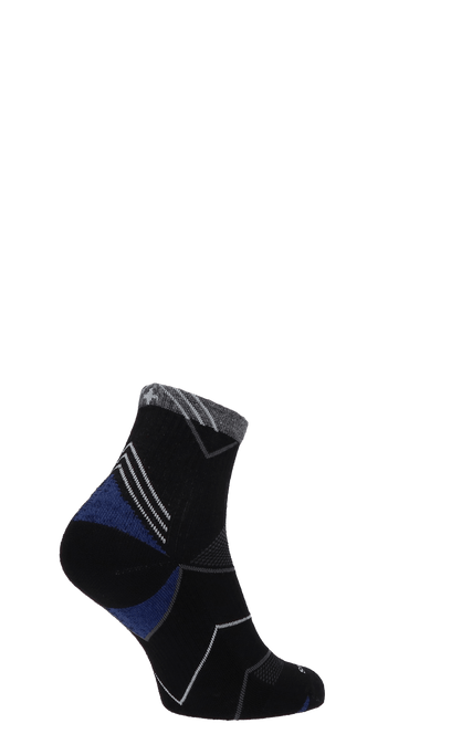 Incline Quarter Herren Sportsocken Klasse 1 Black