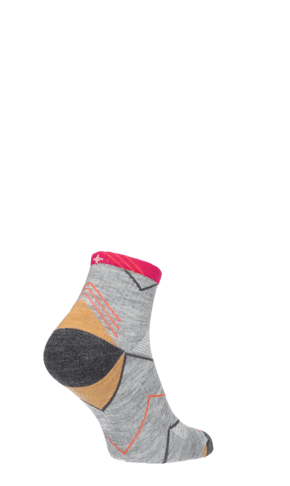 Incline Quarter Damen Sportsocken Klasse 1 Grey