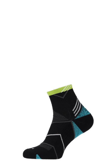 Incline Qarter Damen Sportsocken Klasse 1 Black