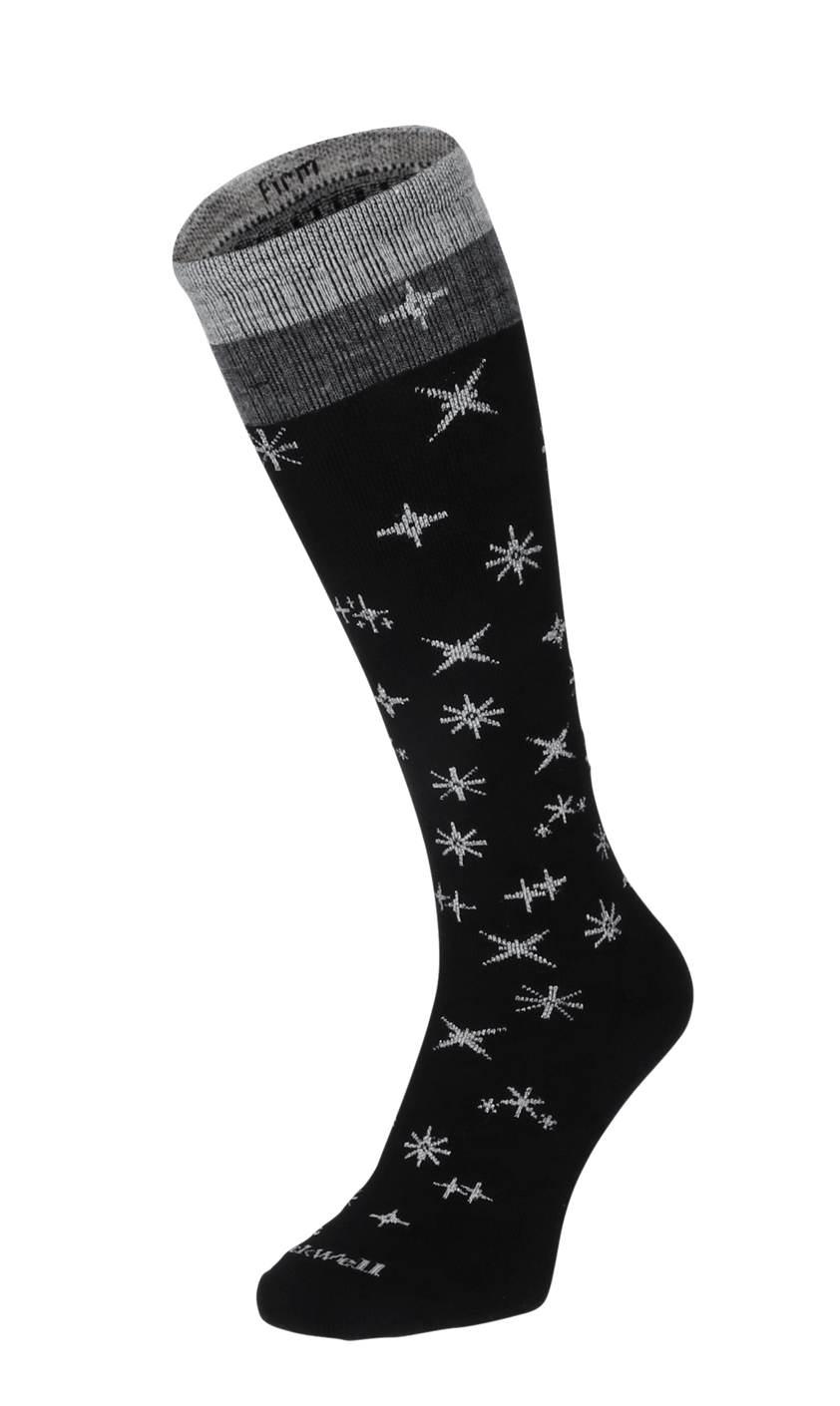 Twinkle Damen Kompressionsstrümpfe 20-30 mmHg Black