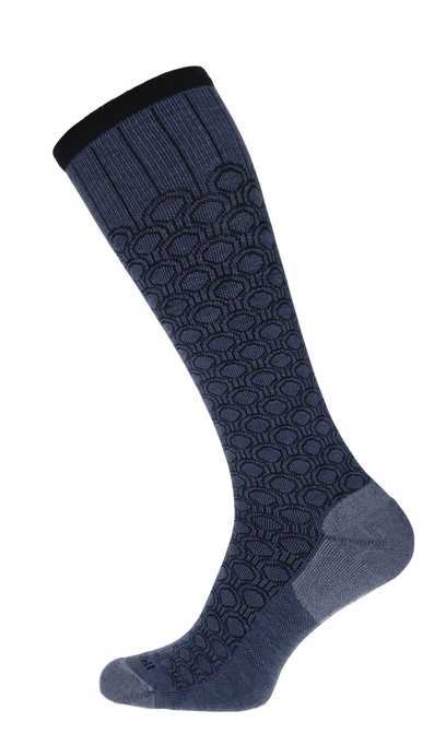 Deco Dot Damen Kompressionsstrümpfe 15-20 mmHg Denim