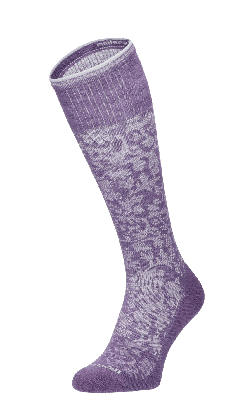 Damask Damen Kompressionsstrümpfe Klasse 1 Plum