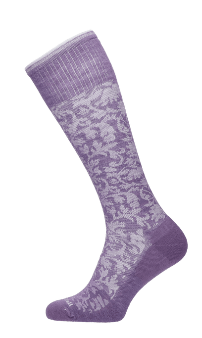 Damask Damen Kompressionsstrümpfe Klasse 1 Plum