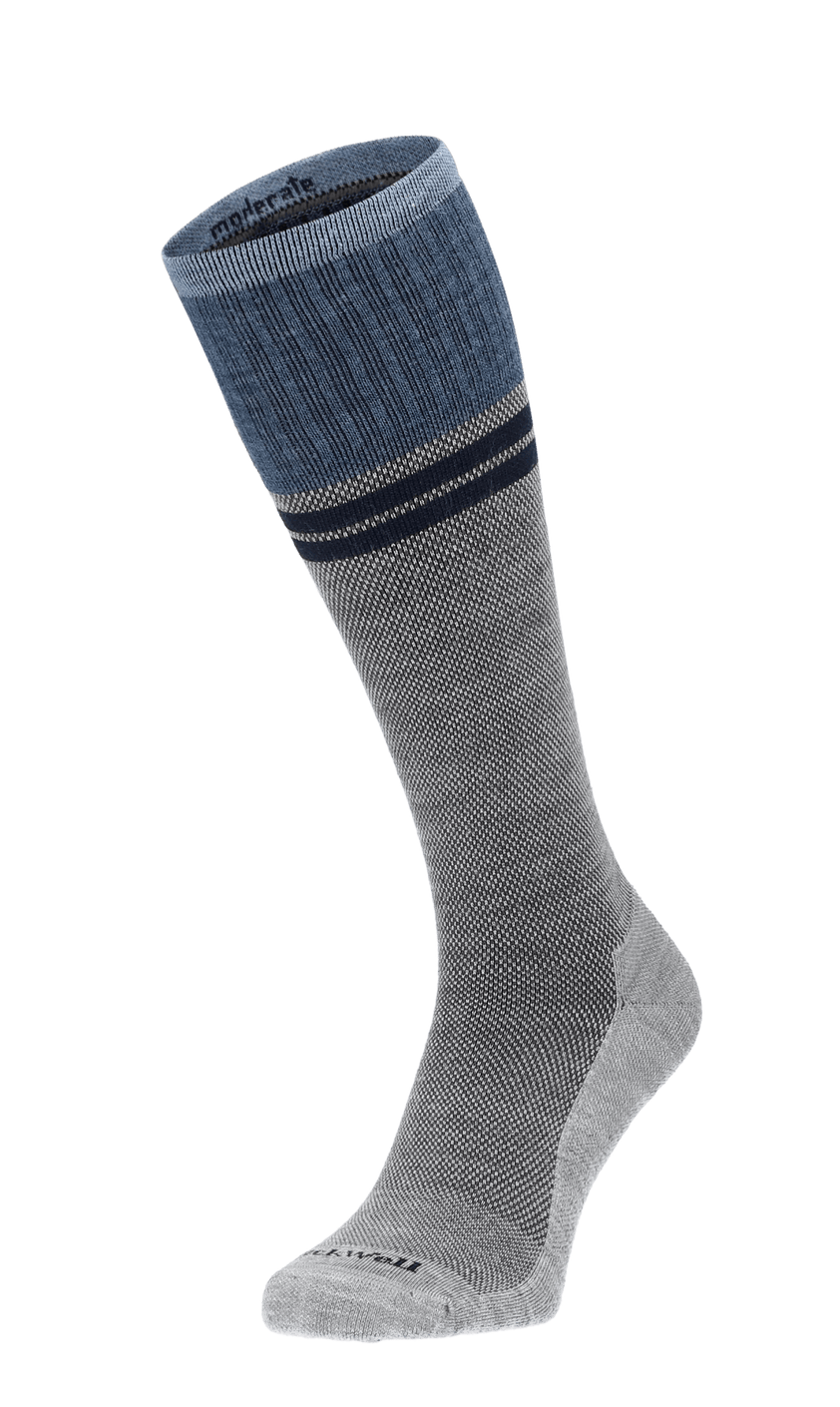 Sportster Herren Kompressionsstrümpfe 15-20 mmHg Light Grey