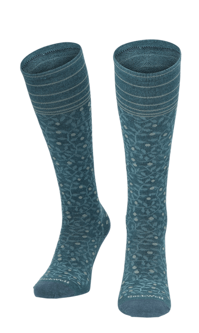 New Leaf Damen Kompressionsstrümpfe 20-30 mmHg Blue Ridge