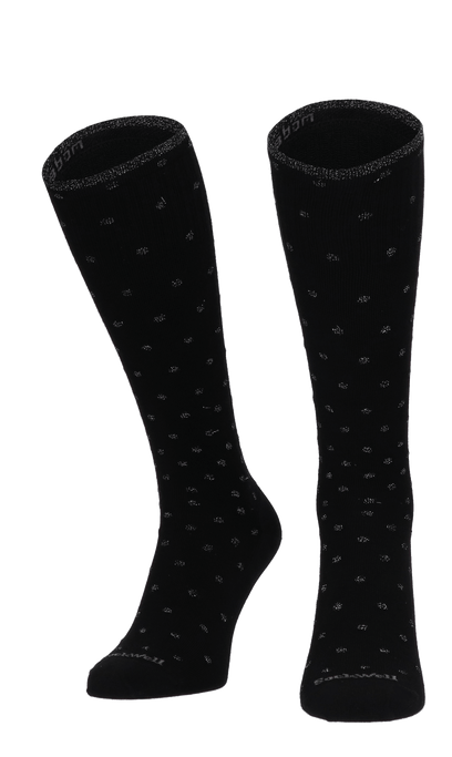 On The Spot Damen Kompressionsstrümpfe Klasse 1 Black Sparkle