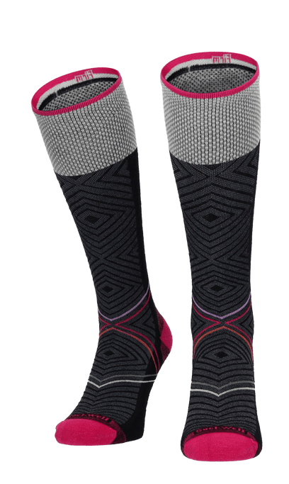 Pulse Damen Sportsocken 20-30 mmHg Black