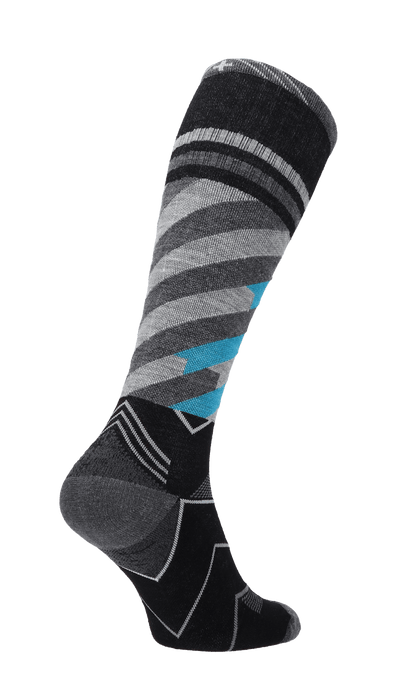 Cyclone Damen Sportsocken 15-20 mmHg Black