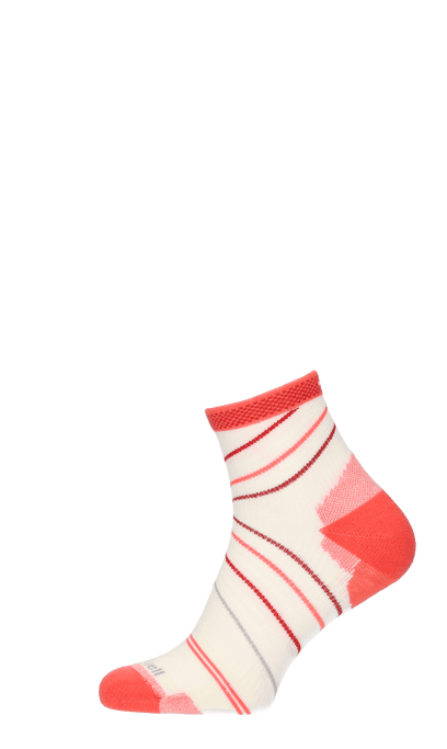 Pacer Quarter Damen Sportsocken 20-30 mmHg Natural