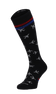 In Flight Herren Kompressionsstrümpfe 15-20 mmHg Black