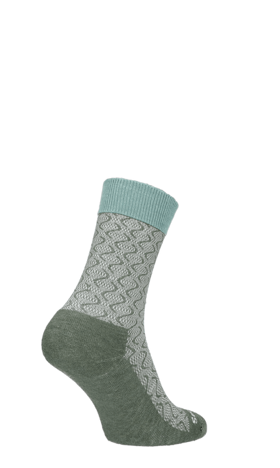 Softie Damen Komfort Socken Eucalyptus