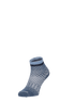 Plantar Ease II Quarter Damen Socken 20-30 mmHg Denim