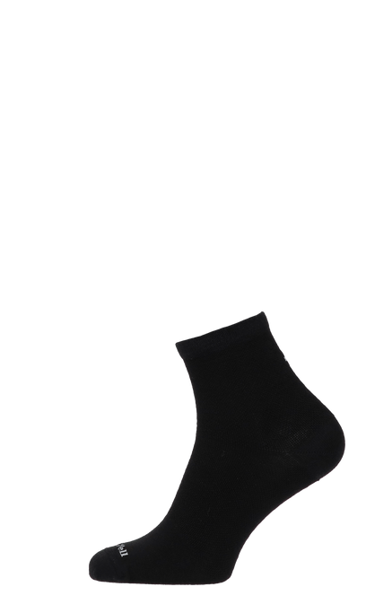 Plantar Ease II Quarter Damen Fersensporn Socken 20-30 mmHg Black