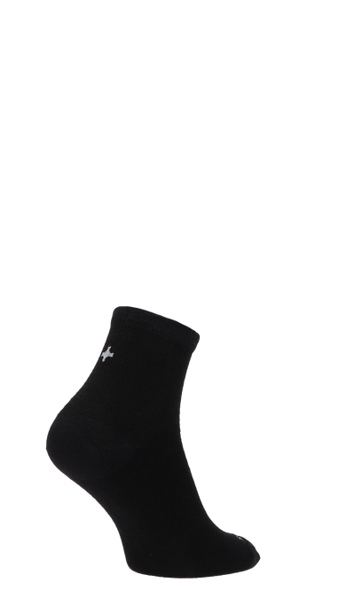 Plantar Ease II Quarter Damen Fersensporn Socken 20-30 mmHg Black
