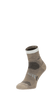 Ascend II Quarter Herren Wandersocken 15-20 mmHg Khaki
