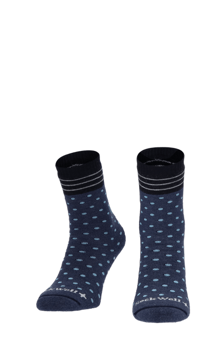 Plush Damen Diabetikersocken Denim