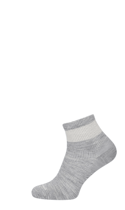Plantar Relief Quarter Herren Fersensporn Socken 20-30 mmHg Light Grey